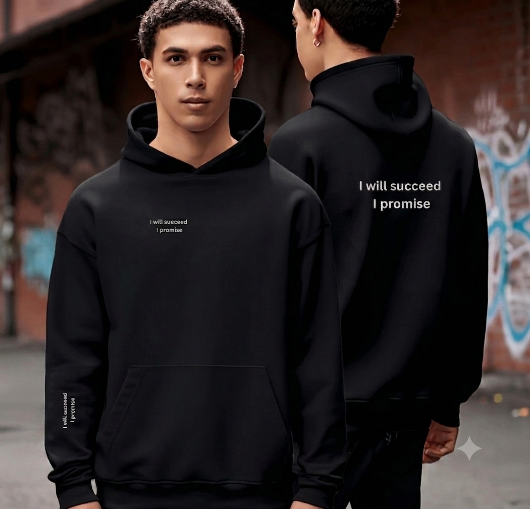 I WILL SUCCEED -I PROMISE HOODIE